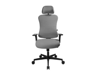 Topstar Bureaustoel Art Comfort met hoofdsteun grijs - 11