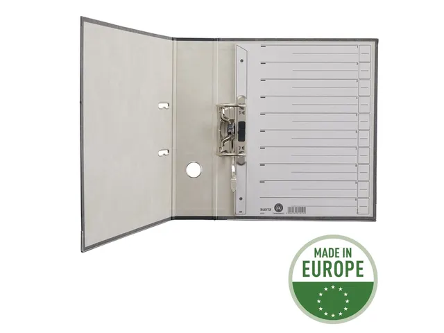 Scheidingsbladen Leitz A4 karton 200gr 6-gaats grijs