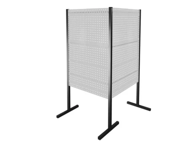 Paroi De Séparation En Tôle Perforée Élément Double 90°