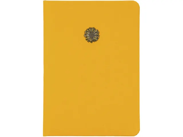 Carnet de notes Essential Yellow Daisy ligné 13x18cm