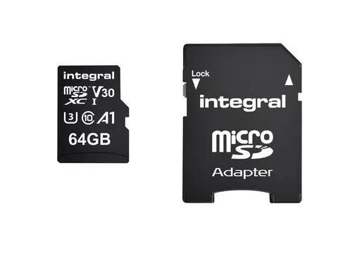 Geheugenkaart Integral microSDXC 64GB