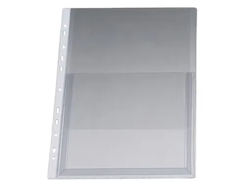 Geperforeerde Showtas A4 Balg PP 0.18mm 11-gaats, Pak Van 10 Stuks