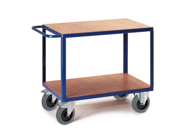 chariot à plateaux,force 600kg,2plateau(x),plateau Lxl 1200x800mm