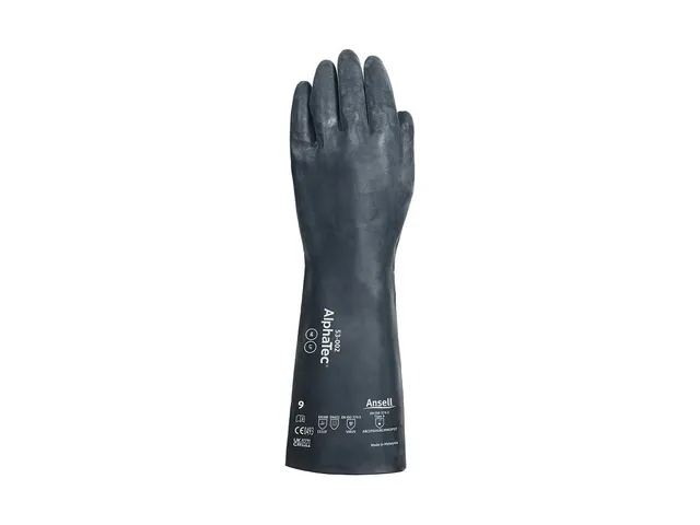 Ansell AlphaTec 53-002 Neoprene handschoen Zwart maat 7