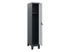 schoollocker,HxBxD 1630x300x500mm,1vak,vak B 300mm,draaigrendel,voeten