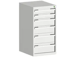 ladekast HxBxD 1000x525x650mm 6laden romp RAL7035 front RAL7035