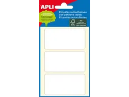 Apli Etiket 34x67mm Wit