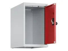 opzetkast,v. locker,1vak.,vak B 300mm,HxBxD 500x300x500mm,draaigrendel