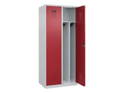 locker voor scheiding van kleding,HxBxD 1850x800x500mm,2vak