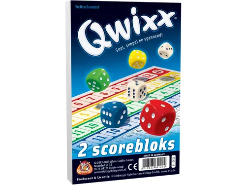 Qwixx scorebloks