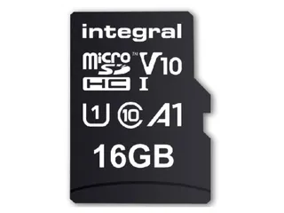 Geheugenkaart Integral microSDHC V10 16GB - 1