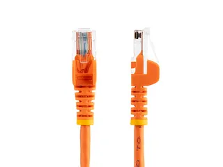 10m Cat5e patchkabel met snagless RJ45 connectors UTP oranje - 2