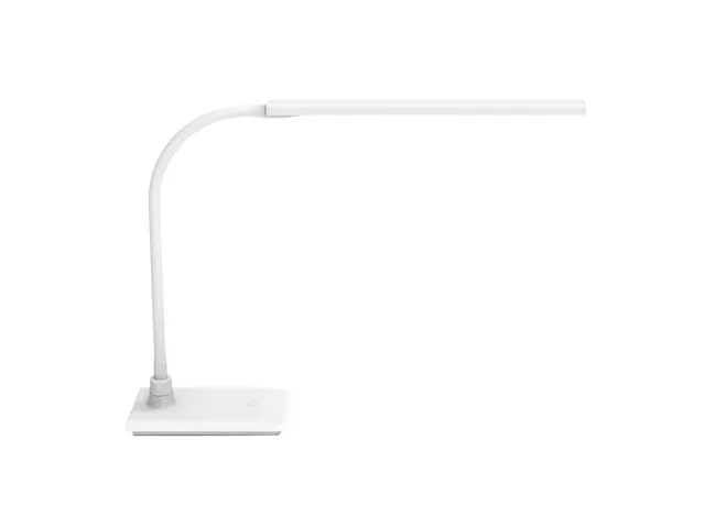Bureaulamp MAUL Pirro LED dimbaar met voet Wit