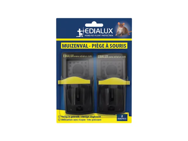 Muizenval IN Kunststof (2 Stuks)