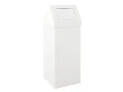 Carro-Push Afvalbak Wit 110 Liter