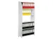 Élément Standard Hxlxp 1900x1020x325mm 5tablettes 1paroi Latérale B