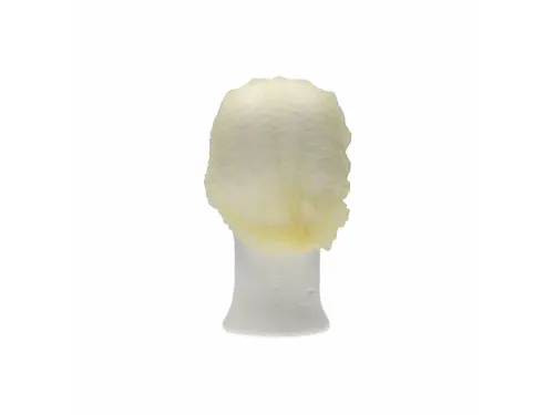 Haarnet Pp Non Woven Baret Geel 53cm 'clip Cap' maat L 1000 stuks