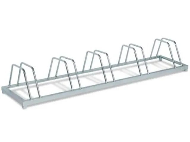 fietsenrek,L 1580mm,5instelplaatsen,gebruik beide zijden,verzinkt