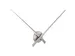 Horloge murale NeXtime Hands Ø85cm aluminium/argent