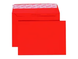 envelop Office Color FSC C6 100 gram rood 20 stuks