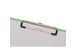 Klembord MAUL A4 staand transparant PS neon groen