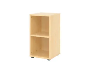 kantoorstelling,HxBxD 748x400x400mm,1xhouten vloer,2ordnerhoogtes - 1