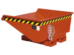 mini-kiepbak,HxLxB 540x960x1210mm,0,275m³,draagverm. 750kg,RAL3000
