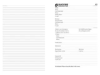 Organizer Succes Cadiz inclusief Executive inhoud 2027 sluitclip bruin - 6