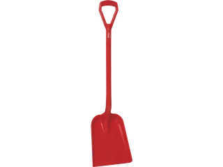 Hygiene 5625-4 schop D-grip, rood steel 104cm, standaard blad 33 - 1