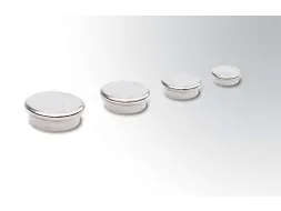 Extra Sterke Chroom Magneten 16mm zilver 10 stuks