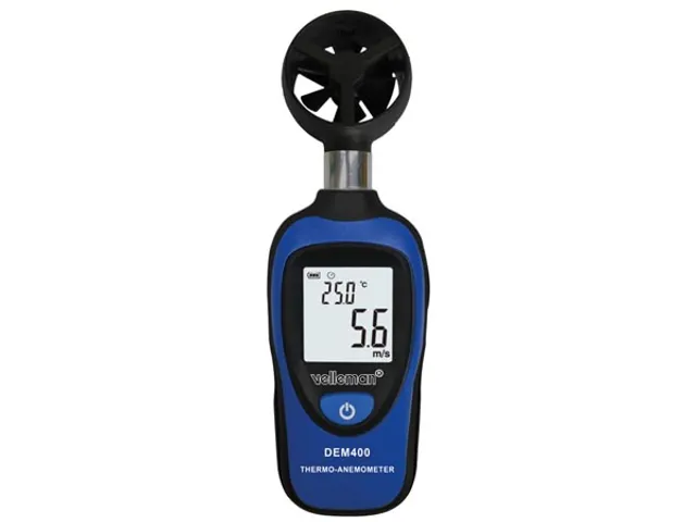 Digitale Mini Thermometer Anemometer