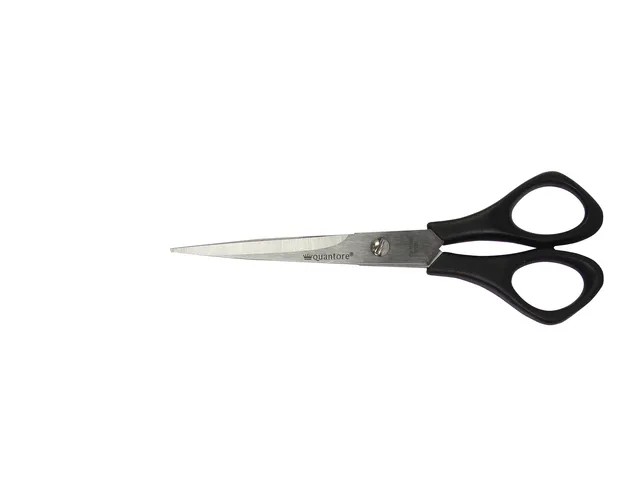 Schaar Quantore 160mm + plastic handvat zwart