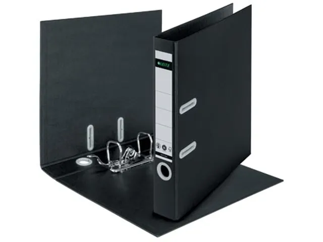Recycle ordner, rug van 5 cm, zwart