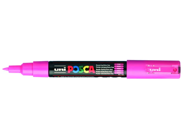 Verfstift Posca PC1MC Extra Fijne punt 0,7-1,0mm roze