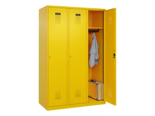 locker,HxBxD 1850x1200x500mm,3vak,vak B 400mm,cil.-slot - 1