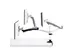 Monitor Arm voor Bureau 27 Inch 16:9 of 30 Inch 21:9 Ultrawide Scherme