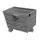 kiepbak,stapelbaar,HxLxB 600x800x600mm,0,3m³,draagverm. 500kg,RAL7005