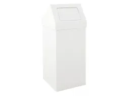Carro-Push Afvalbak 55 Liter Wit