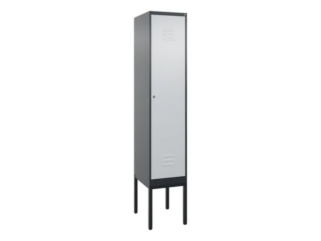 locker voor scheiding van kleding,HxBxD 2120x400x500mm,1vak