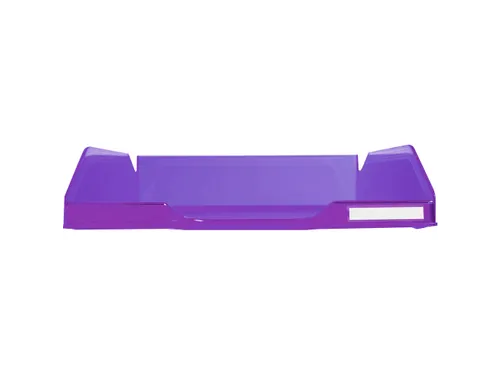 Brievenbak COMBO MID I violet transparant