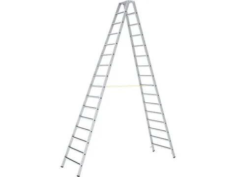 veiligheidsladder,beide zijden,2x4treden m. R13-laag,balk L 1,15m