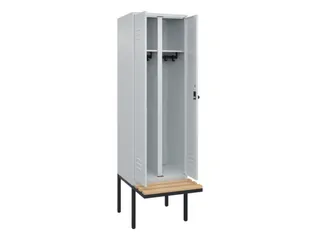 locker voor scheiding van kleding,HxBxD 2120x600x815mm,2vak - 2