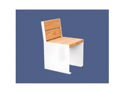 stoel,B 450mm,3latten,hout-zitting licht eikenhout,zitting H 450mm