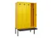 armoire vestiaire avec banc noir et blanc,HxlxP 2120x1200x815mm