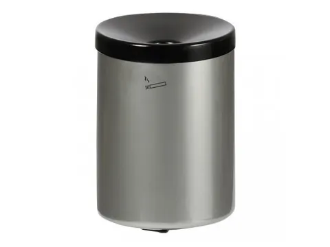 wandasbak,HxØ 250x180mm,romp staal,romp nieuw zilver