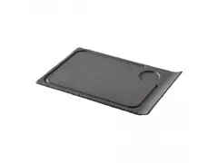 Basalt steakbord 15x330x220mm porselein zwart