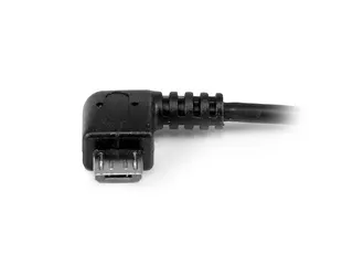 12 cm rechtshoekige micro-USB-naar-USB-OTG-hostadapter M/F - 2