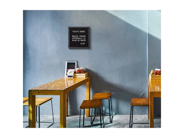 Letterbord Zwart 60x80cm met Zwarte Lijst