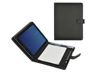 DESQ Schrijfmap voor tablet 7-10,4 inch met sluitclip Zwart - 1