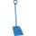 Ergonomische Schop Lange Steel Groot Blad Blauw